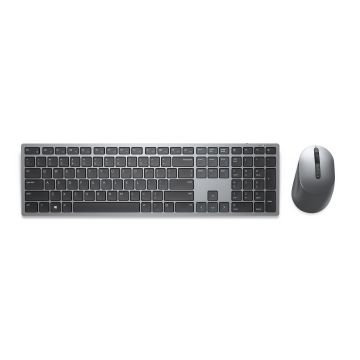 Dell Premier-Mehrgeräte-Wireless-Tastatur und -Maus - Swiss (QWERTZ)